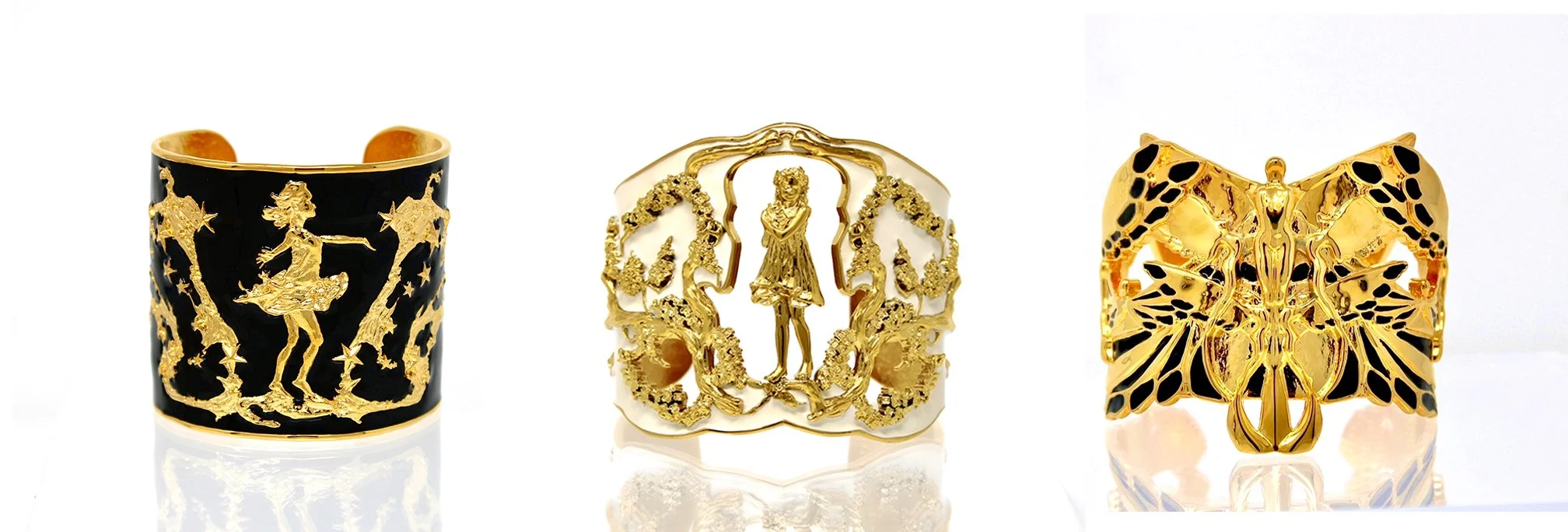 Angela Mia Jewelry — Figurative Bronze Sculpture - Angela Mia Studios